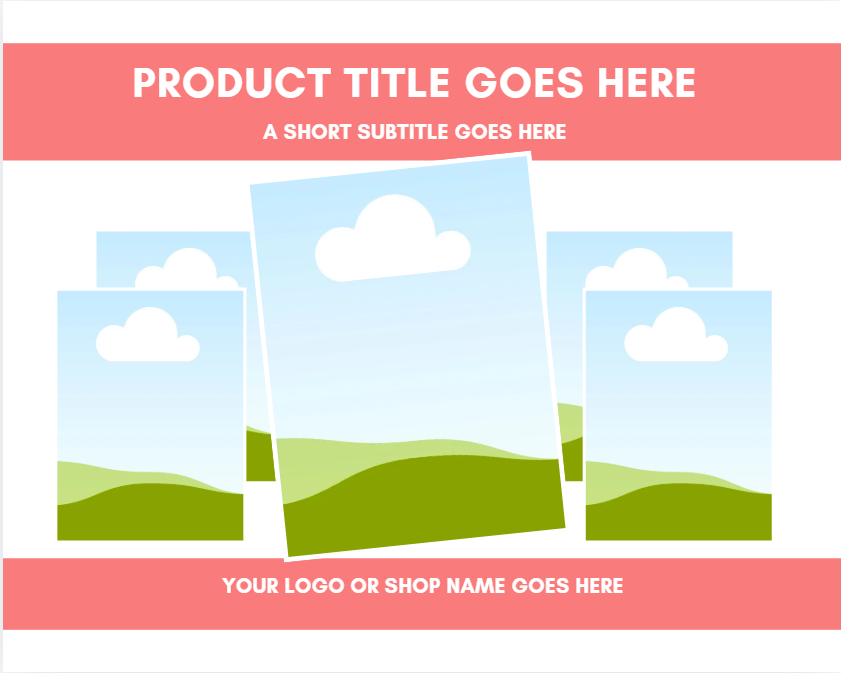 Digital Shop Templates Bundle (Canva Editable)