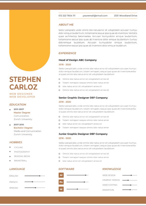 Professional CV Resume Template Bundle (40+ Templates)
