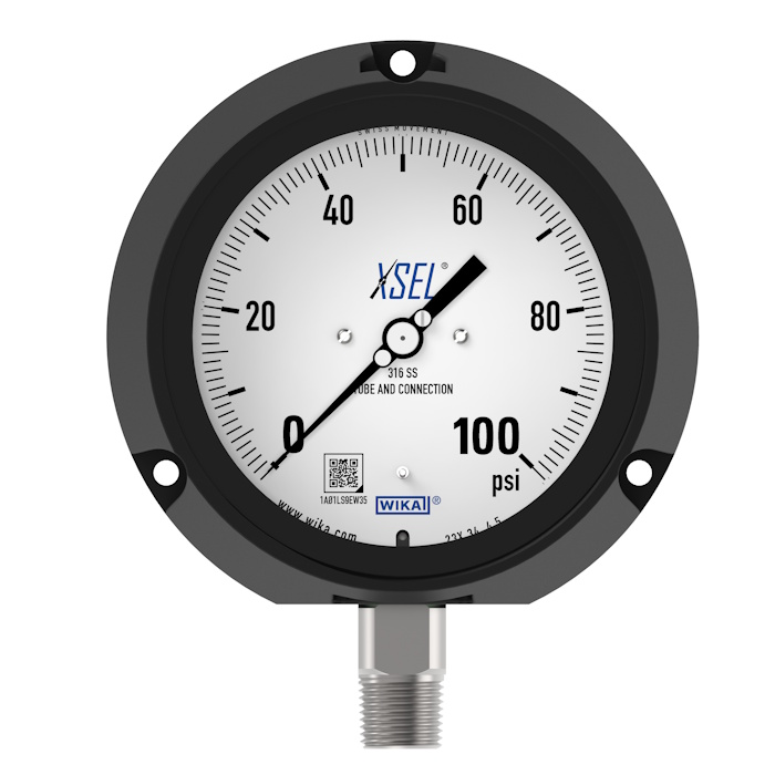 Models 232.34, 233.34 Bourdon tube pressure gauge, stainless steel