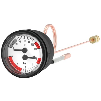 Model MFT Thermomanometer