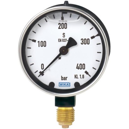 Model 213.40 Bourdon tube pressure gauge, copper alloy