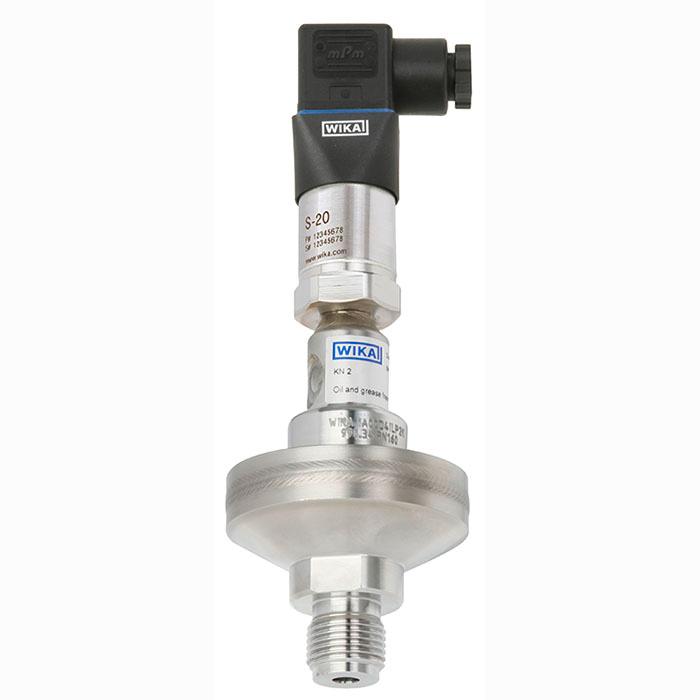 Model DSS34T High-quality pressure sensor with mounted diaphragm seal