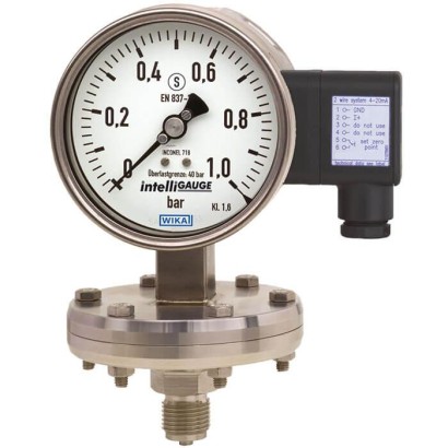 DPGT43HP.100 DPGT43HP.160 Differential Pressure Gauges with High Overload Output Signal 