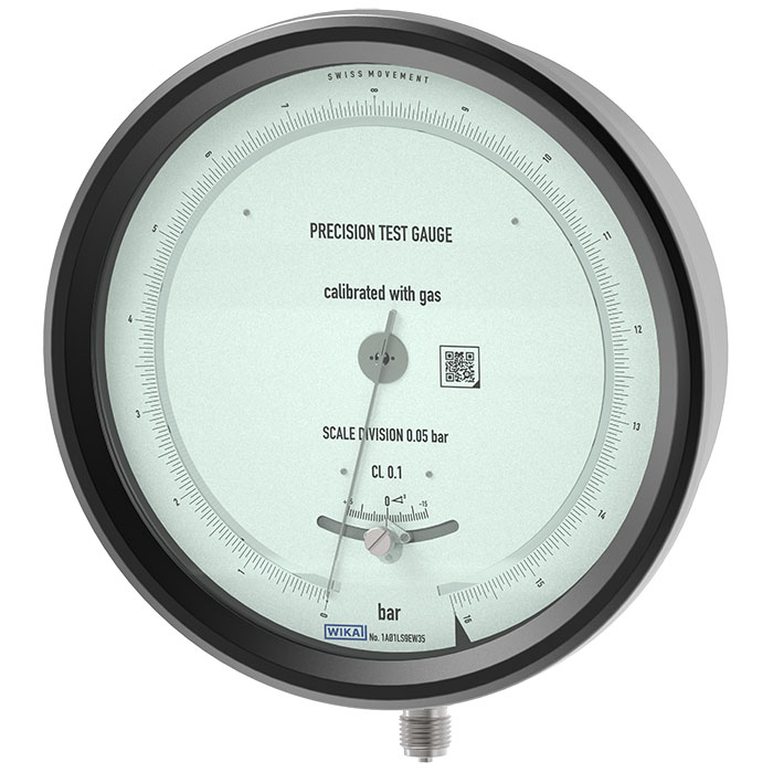 Mild Steel  PRECISION TEST PRESSURE GAUGE 342.11.250 1600 BAR 342.11 1/2NPT