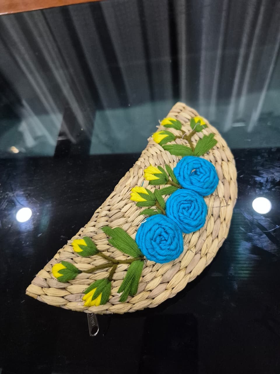 Kauna Grass Purse 8inch