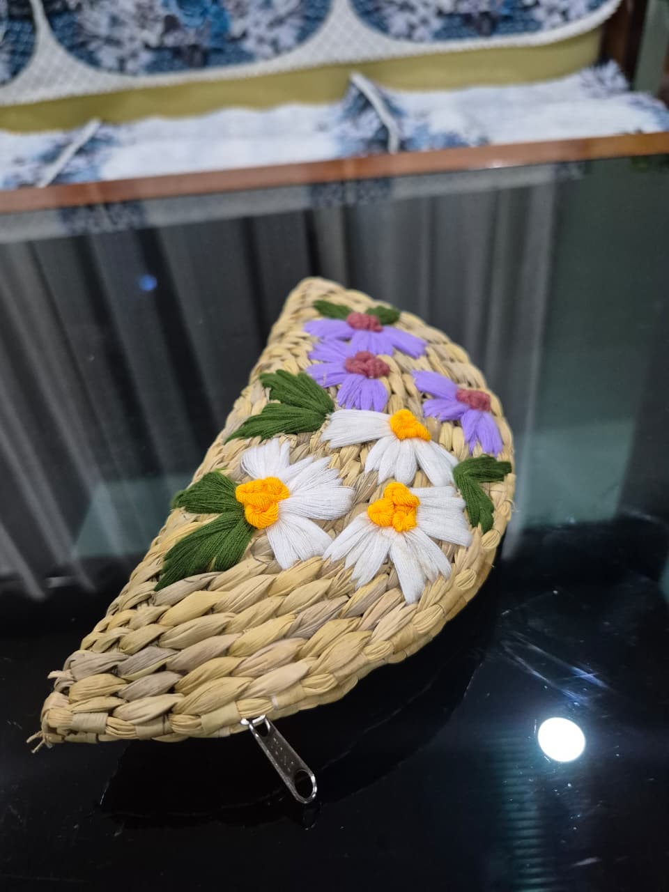 Kauna Grass Purse 8inch