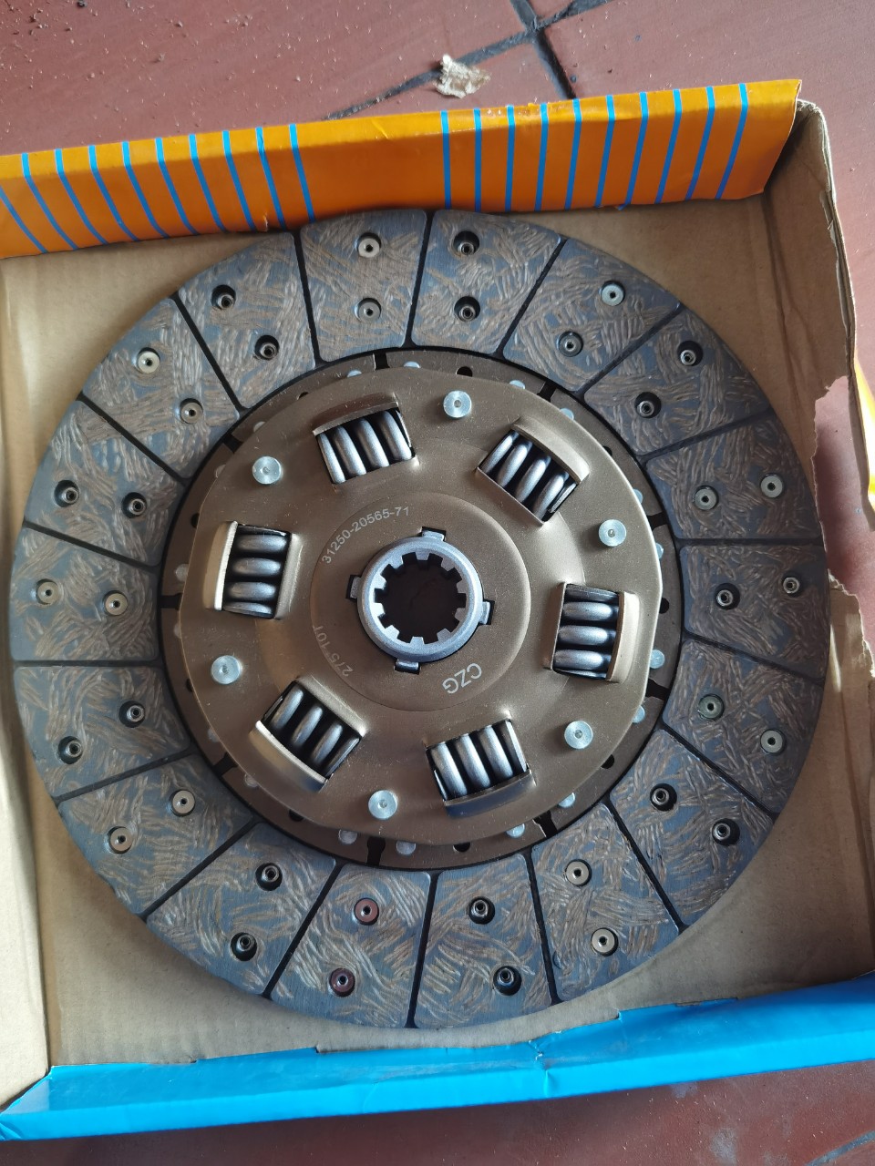 Lá bố mâm côn xe nâng dầu