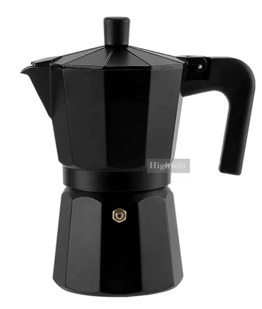 Classic Black Stovetop Espresso Maker