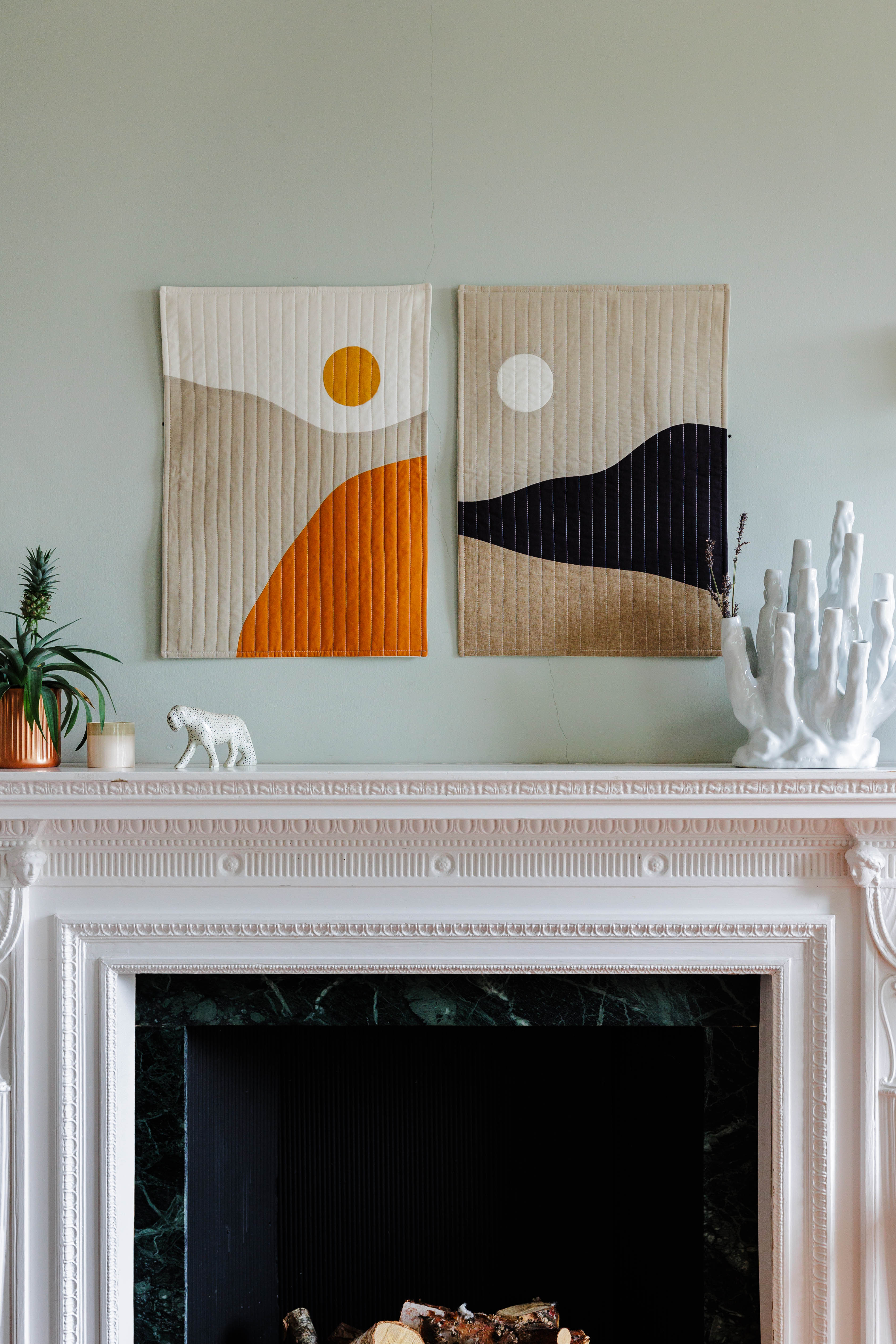 Sunrise & Moonrise Wall Hangings