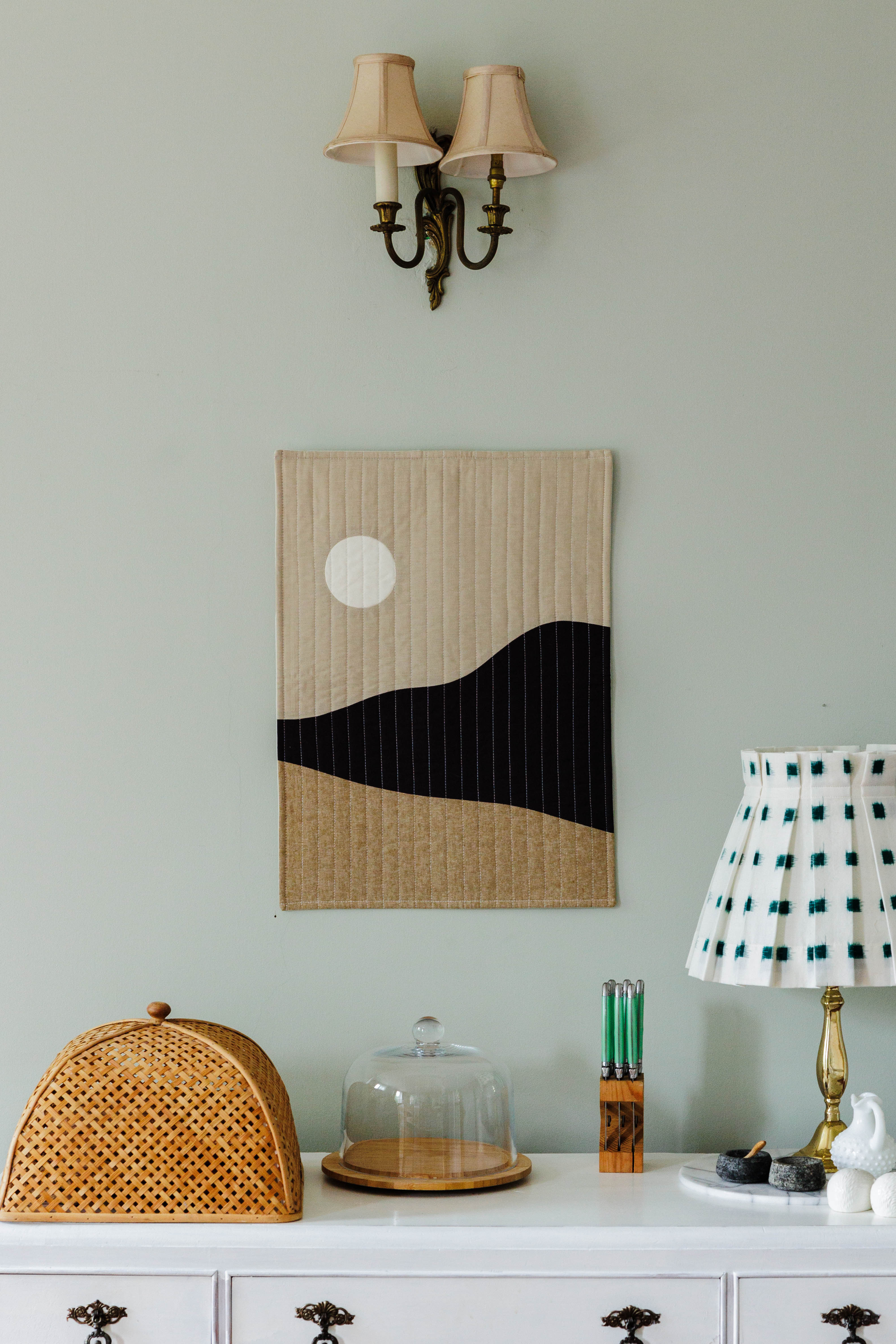Sunrise & Moonrise Wall Hangings
