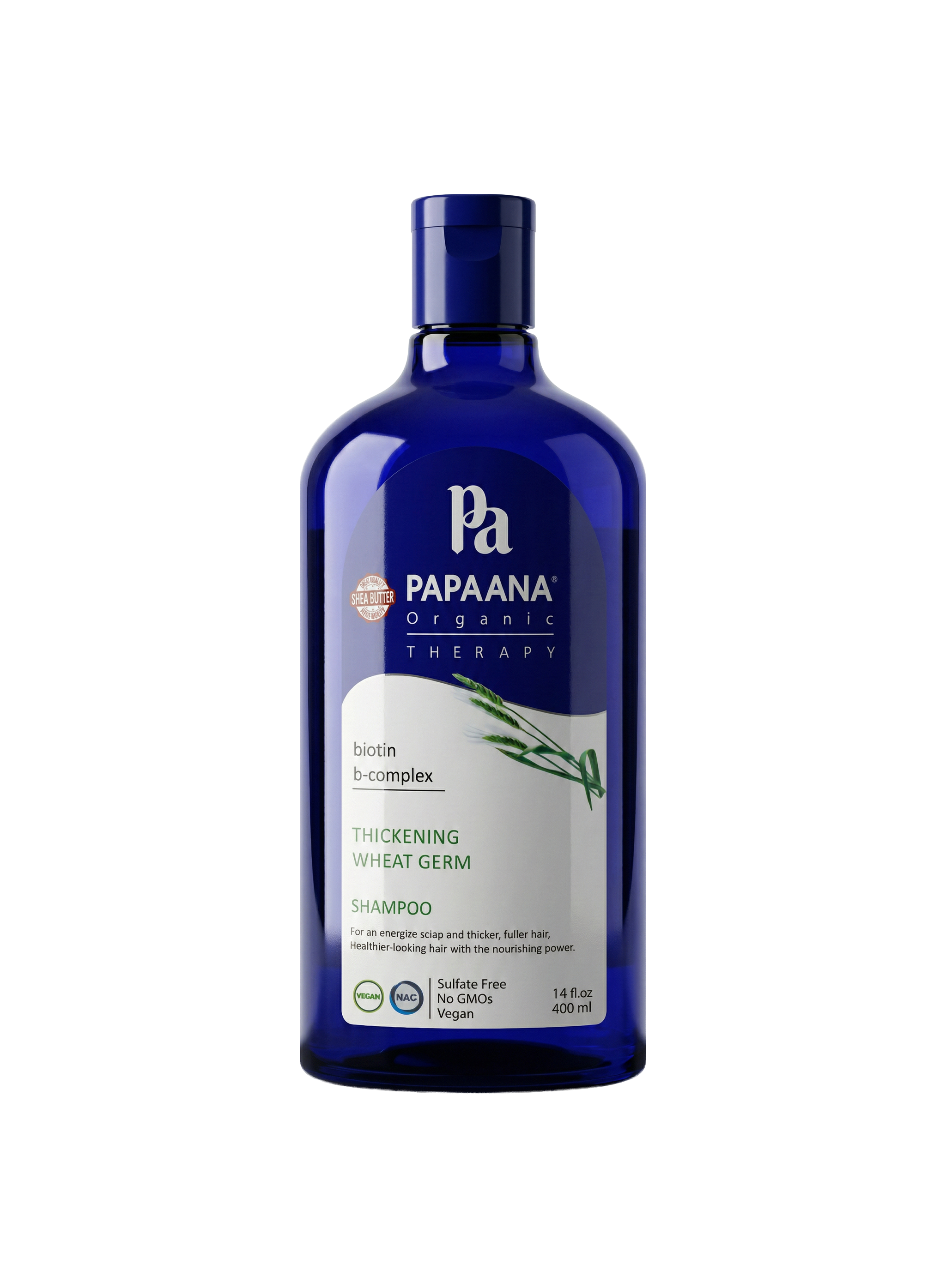 Papaana Organic Therapy Thickening Wheat Germ Shampoo