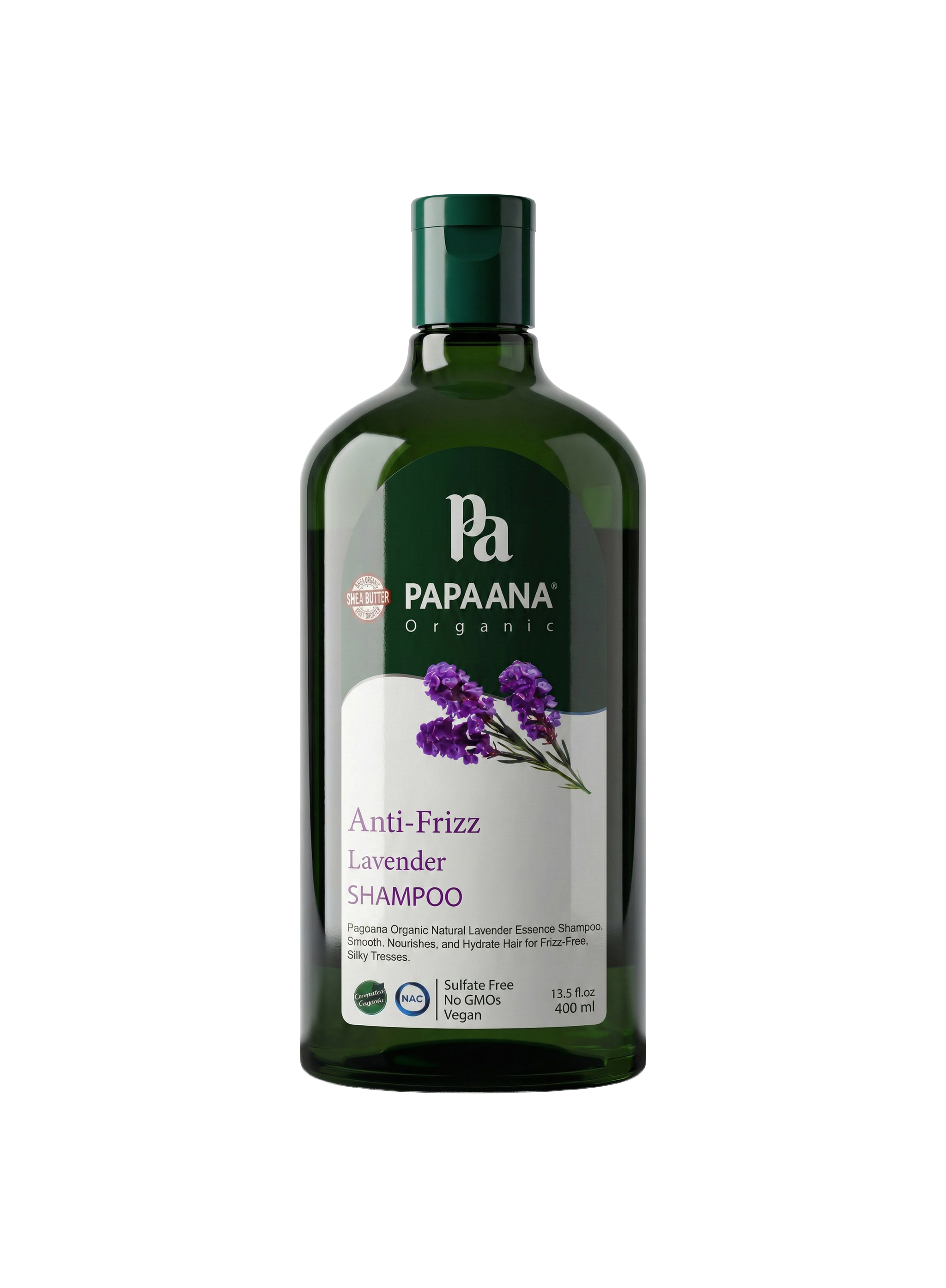 Papaana Organic Anti-Frizz Lavender Shampoo
