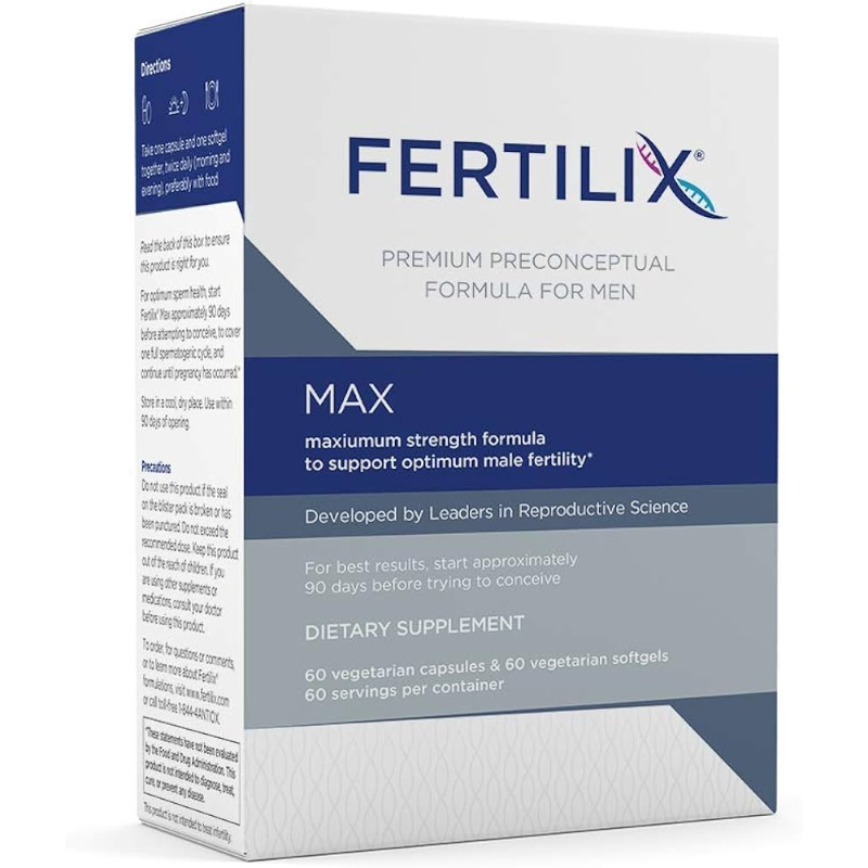 Fertilix Max 120 Tablet + 60 Softgels