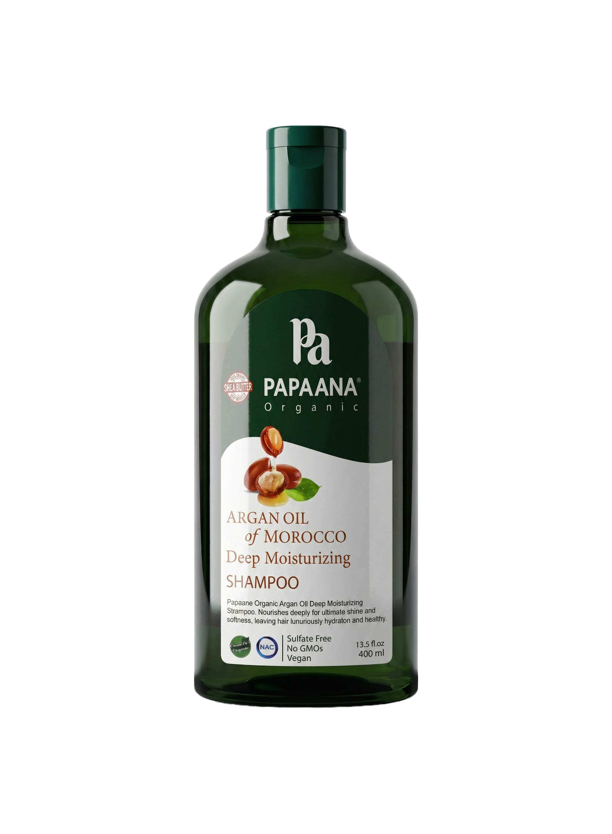 Papaana Organic Argan Oil of Morocco Shampoo