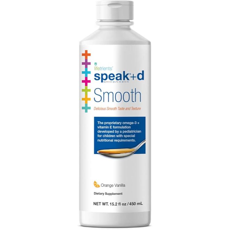 Speak+D Smooth Liquid Orange Vanilla 450ml