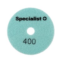 SPECIALIST+ deimant. Šlifavimo lap., universalus, 100 mm, 400P