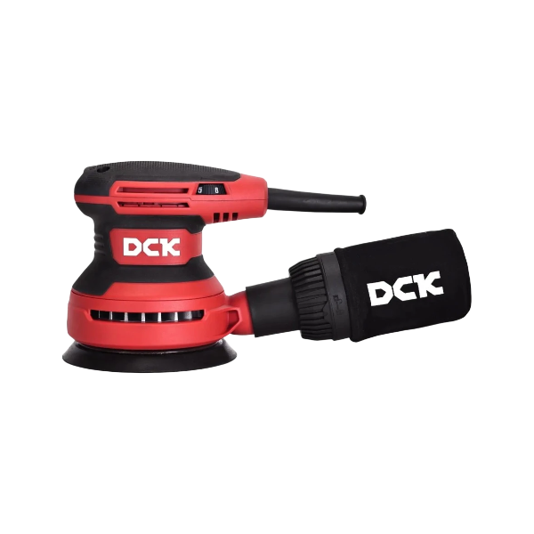 Elektrinis ekscentrinis šlifuoklis 125mm, 380W, KSA02-125, DCK