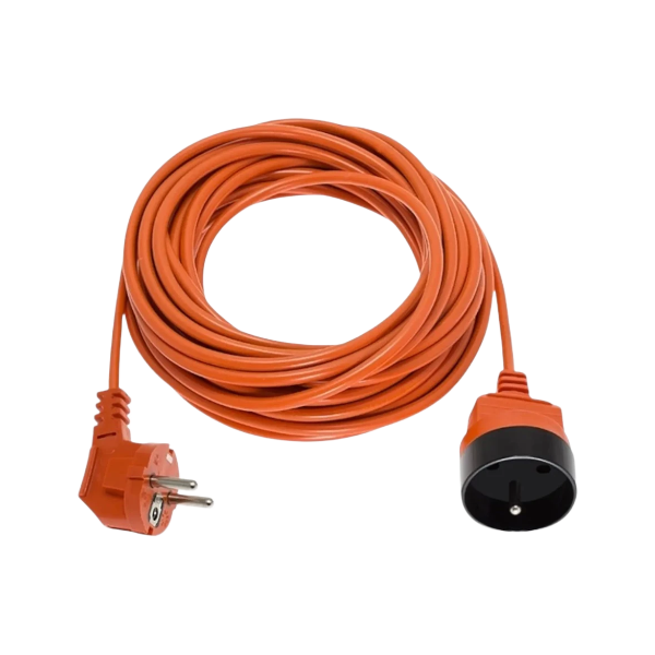 Ilgintuvas 40 m, 3 x 1 mm², 10 A, oranžinis, PVC, OMY, su įžeminimu, DREL