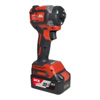 Akumuliatorinis bešepetėlinis smūginis suktukas 20V, KDPL208EK, DCK (2x4,0Ah akumuliatorius, įkroviklis)