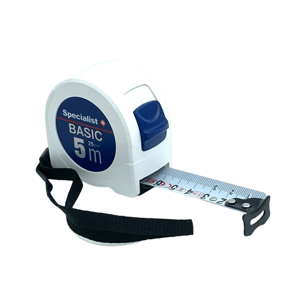 SPECIALIST+ ruletė BASIC 5 m, 25 mm