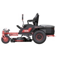 Limited Rinkinys Akumuliatorinis nulinio apsisukimo vejos traktorius 58V, 106 cm, DCK (1 x 40Ah + 2 x 7,5Ah akumuliatoriai ir įkroviklis 1800W) ir universali krovimo stotelė 110-240V, 3600W, DCK