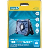 Šviestuvas su integruota ličio jonų baterija THE PORTABLE, 1000 Lm., RAPID