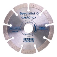 SPECIALIST+ deim. diskas GALACTICA, 125x10x22.2 mm