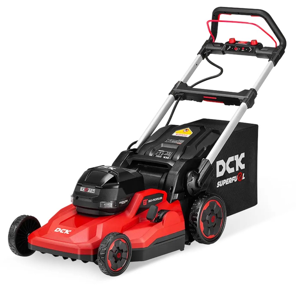 Akumuliatorinė, savaeigė žoliapjovė 47cm, 58V, KDLM58182HM, DCK (1x6Ah akumuliatorius, įkroviklis)