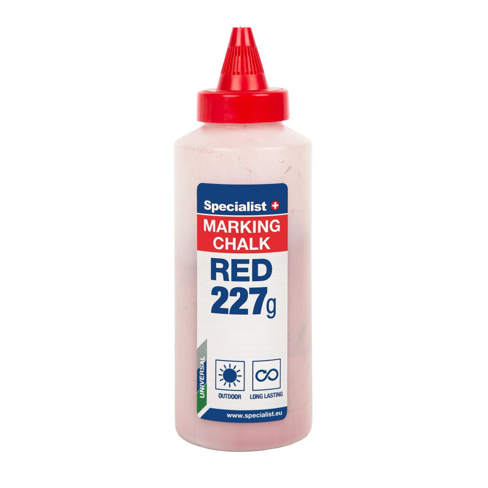 Žymėjimo kreida, raudona, 227 g., SPECIALIST+