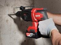 Akumuliatorinis bešepetėlinis perforatorius SDS+ 2,8J 20V, KDZC04-24FK, DCK (2x5,0Ah akumuliatorius, įkroviklis)