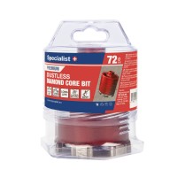 SPECIALIST+ deimantinė gręžimo karūna PREMIUM, 72 mm