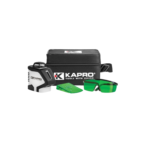 Kapro lazerinis matuoklis žalias 360°