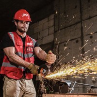 Akumuliatorinis bešepetėlinis kampinis šlifuoklis 125mm, 20V, KDSM04-125Z, DCK (be baterijos ir įkroviklio)