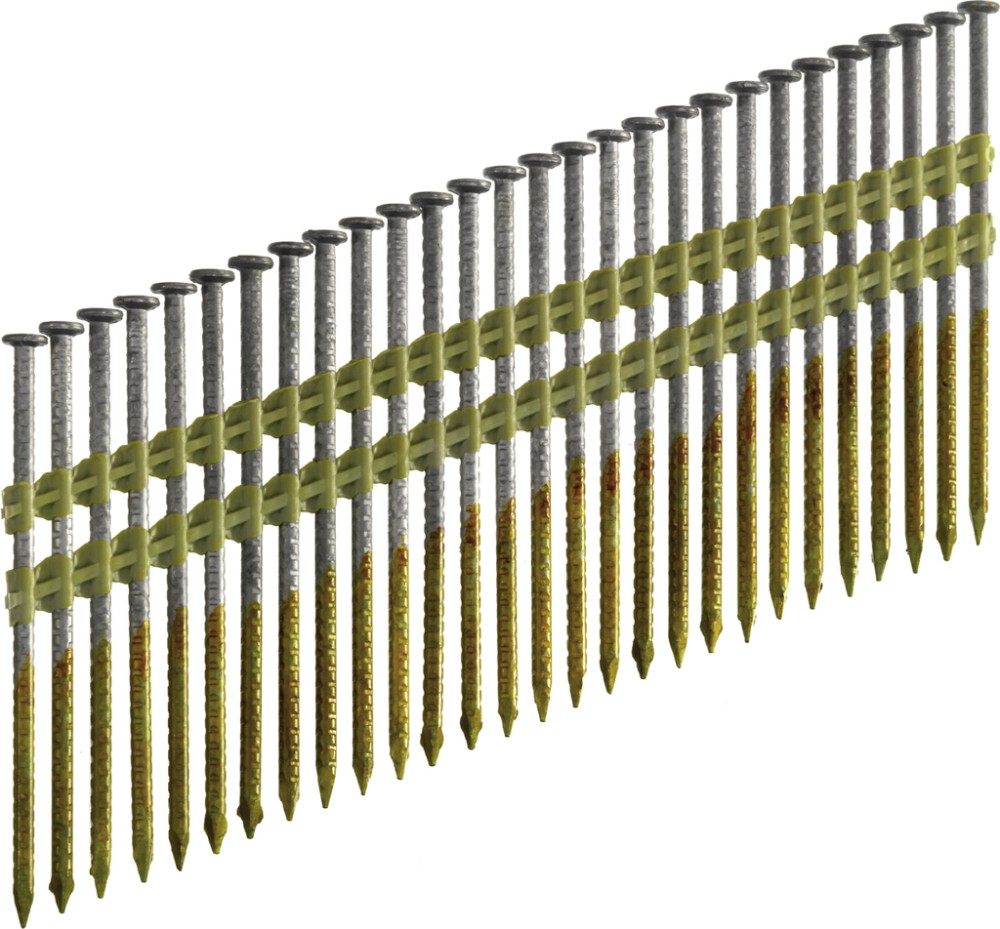 Šaudomos dantytos vinys 3,1x90, HDG, 21°, HB, SENCO, 2000vnt. (lauko darbams)