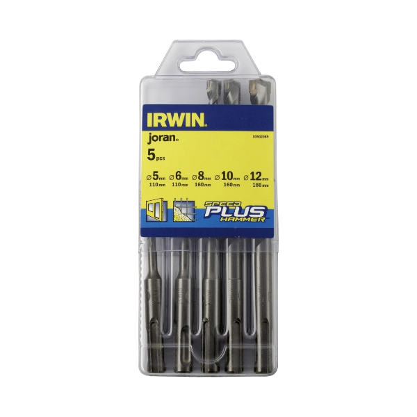 Grąžtų rink. SDS+ 5-6-8-10-12 mm, 5 vnt.