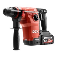 Akumuliatorinis bešepetėlinis perforatorius SDS+, 3,6J, 20V, KRH20V-28R2K, DCK (2x8,0Ah akumuliatorius, įkroviklis)