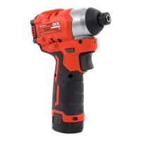 Akumuliatorinis bešepetėlinis smūginis suktukas 12V, KDPL04-8EK, DCK (2x2,0Ah akumuliatorius, įkroviklis)