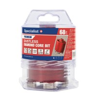 SPECIALIST+ deimantinė gręžimo karūna PREMIUM, 68 mm