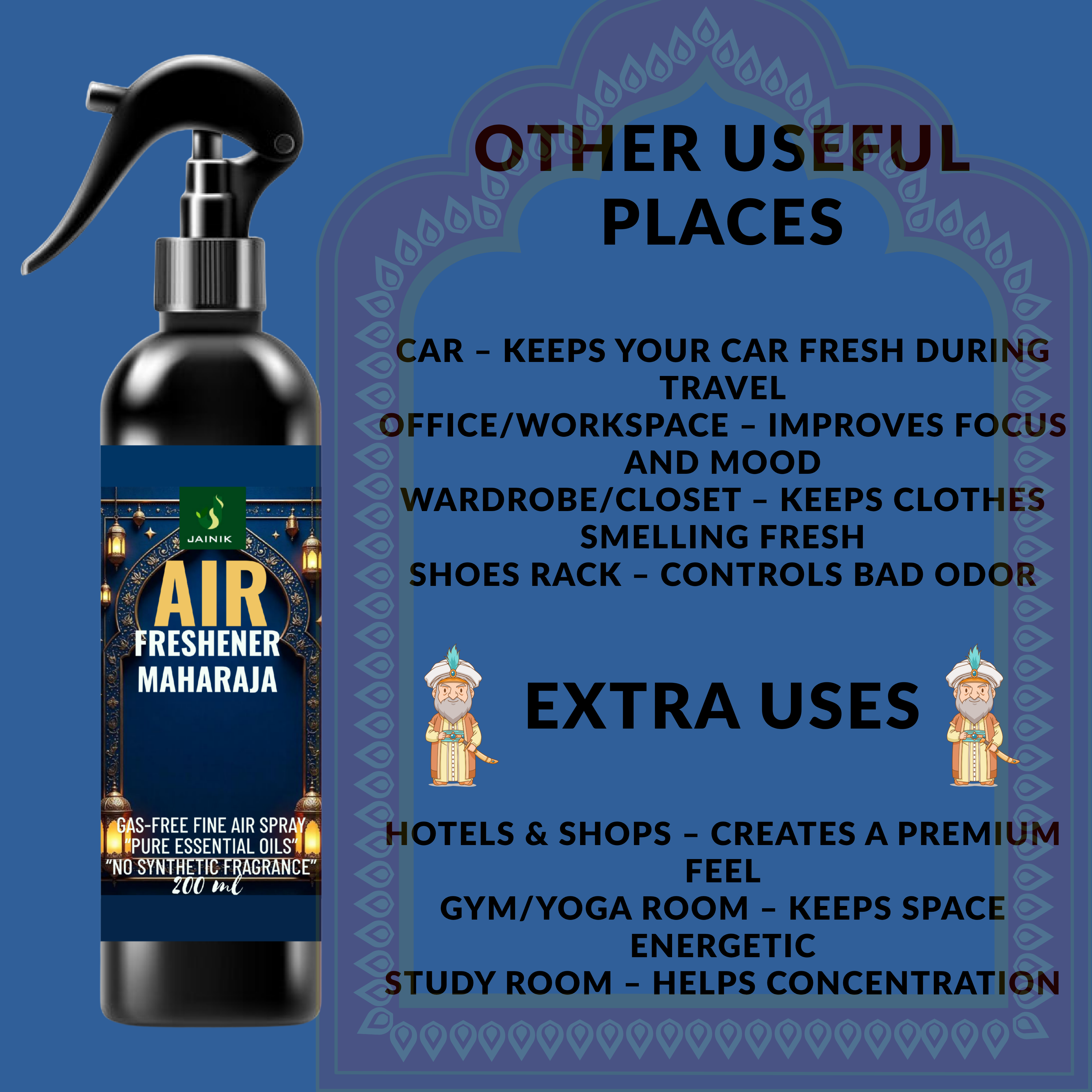 2 Maharaja  Air Freshener