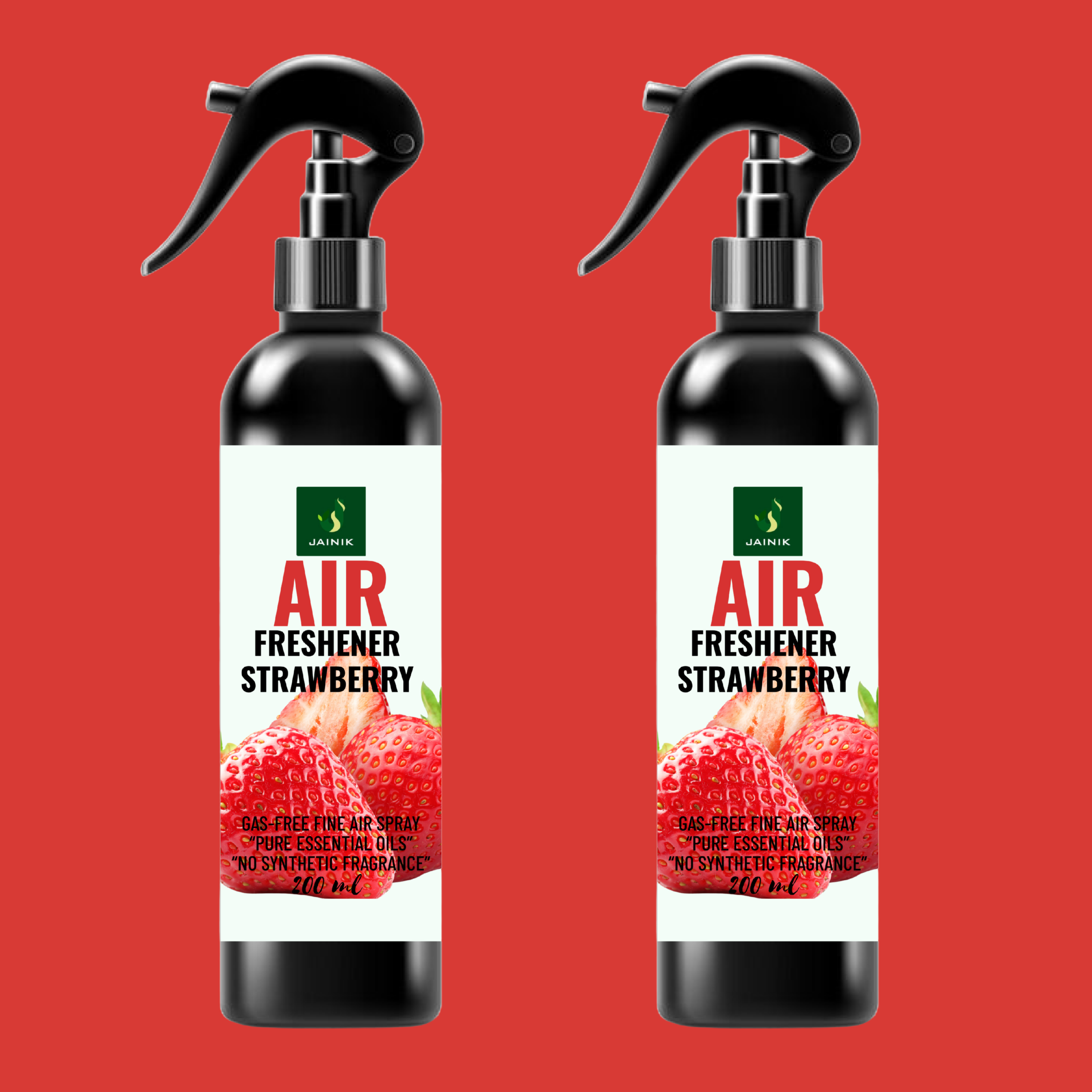 2 Strawberry Air Freshener Spray