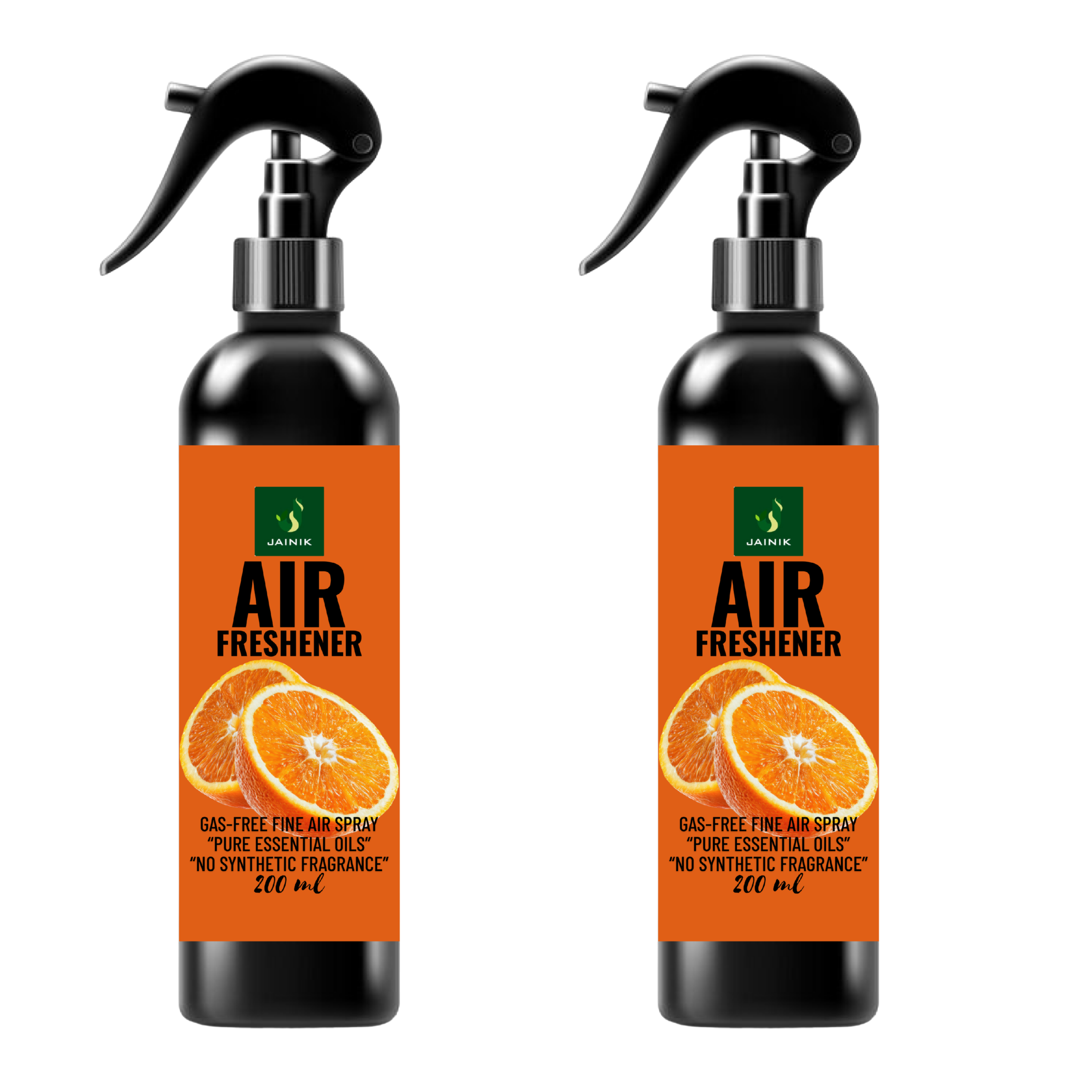 2 Orange Air Freshener Spray