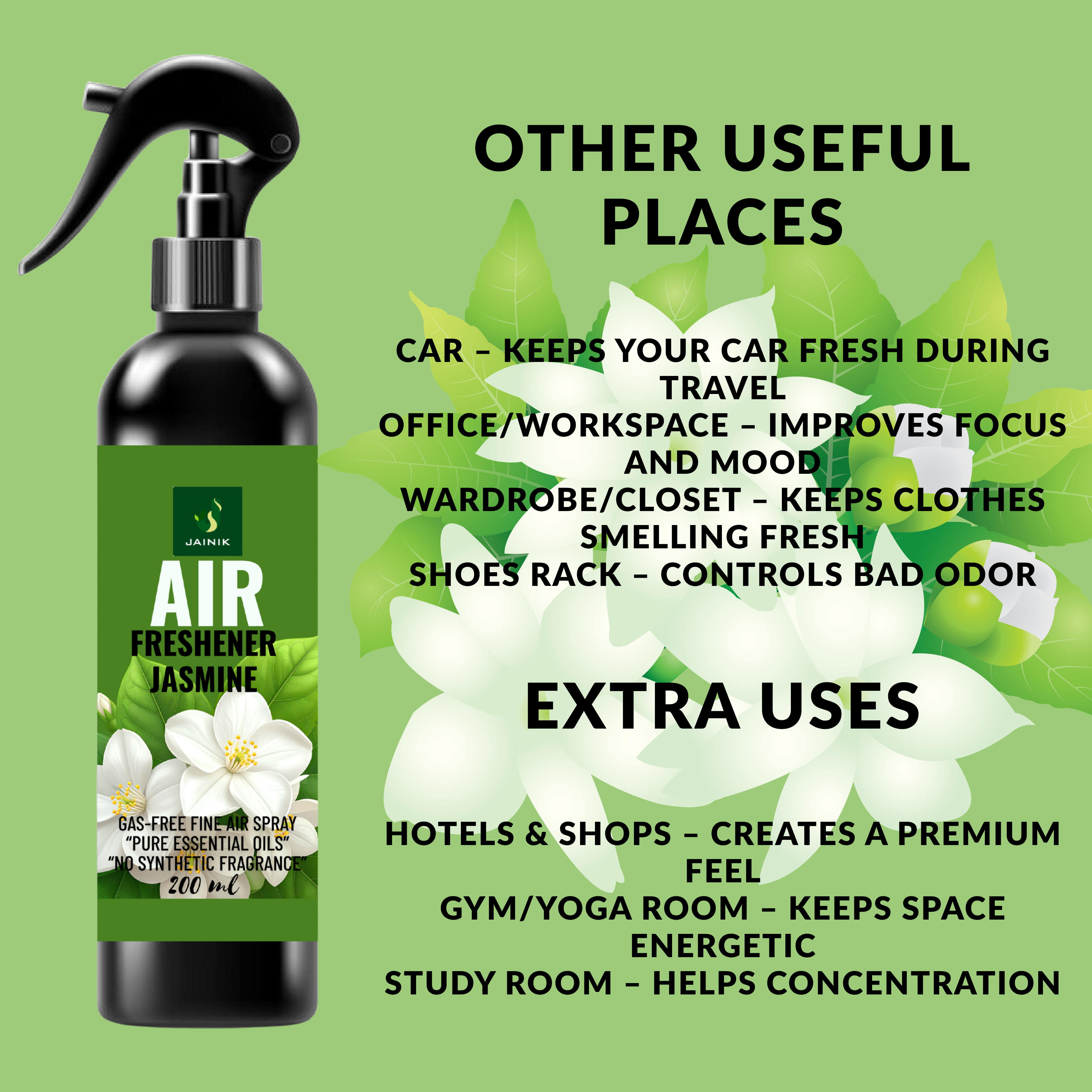 Air Freshener Spray Combo - Jasmine & Strawberry