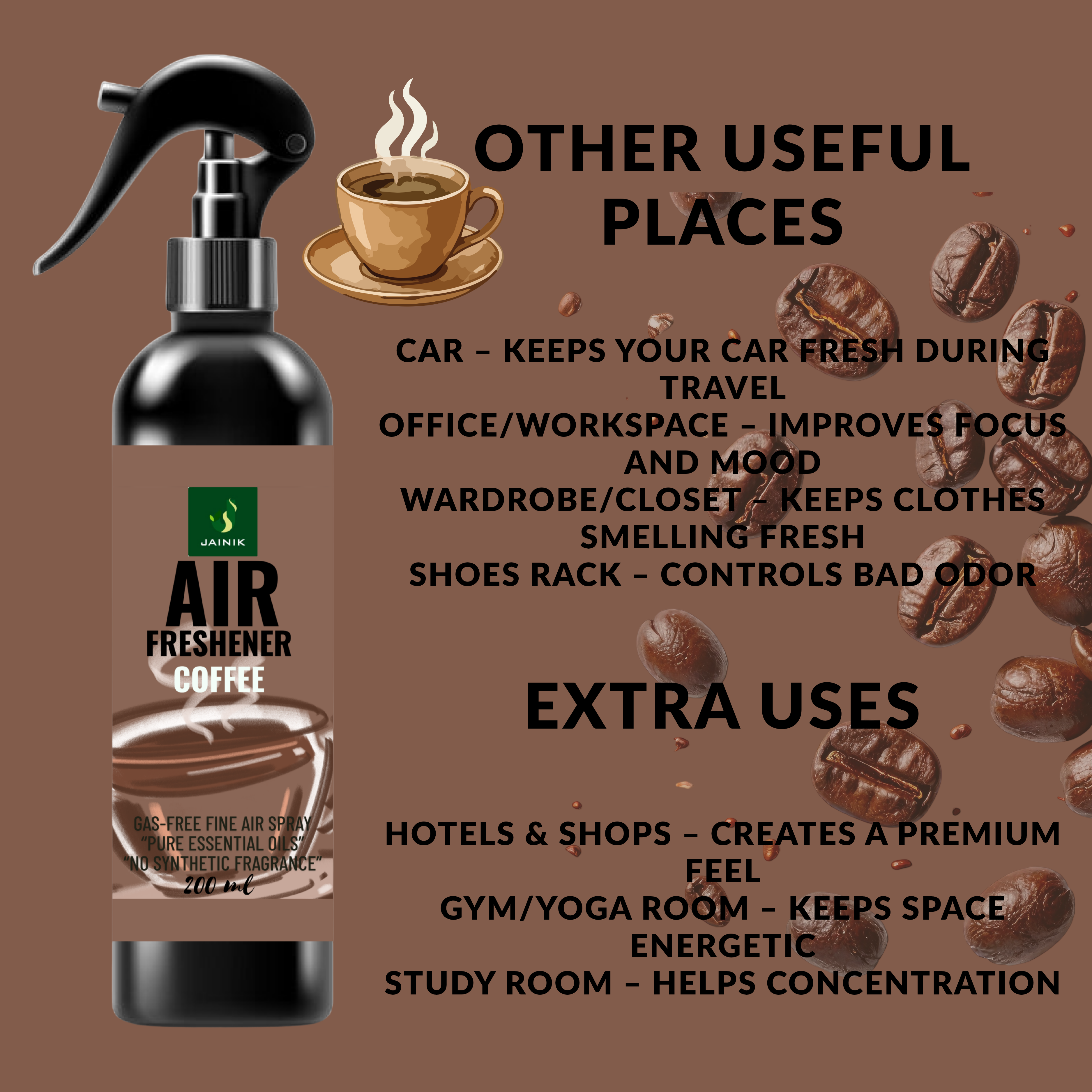 Coffee Air Freshener Spray