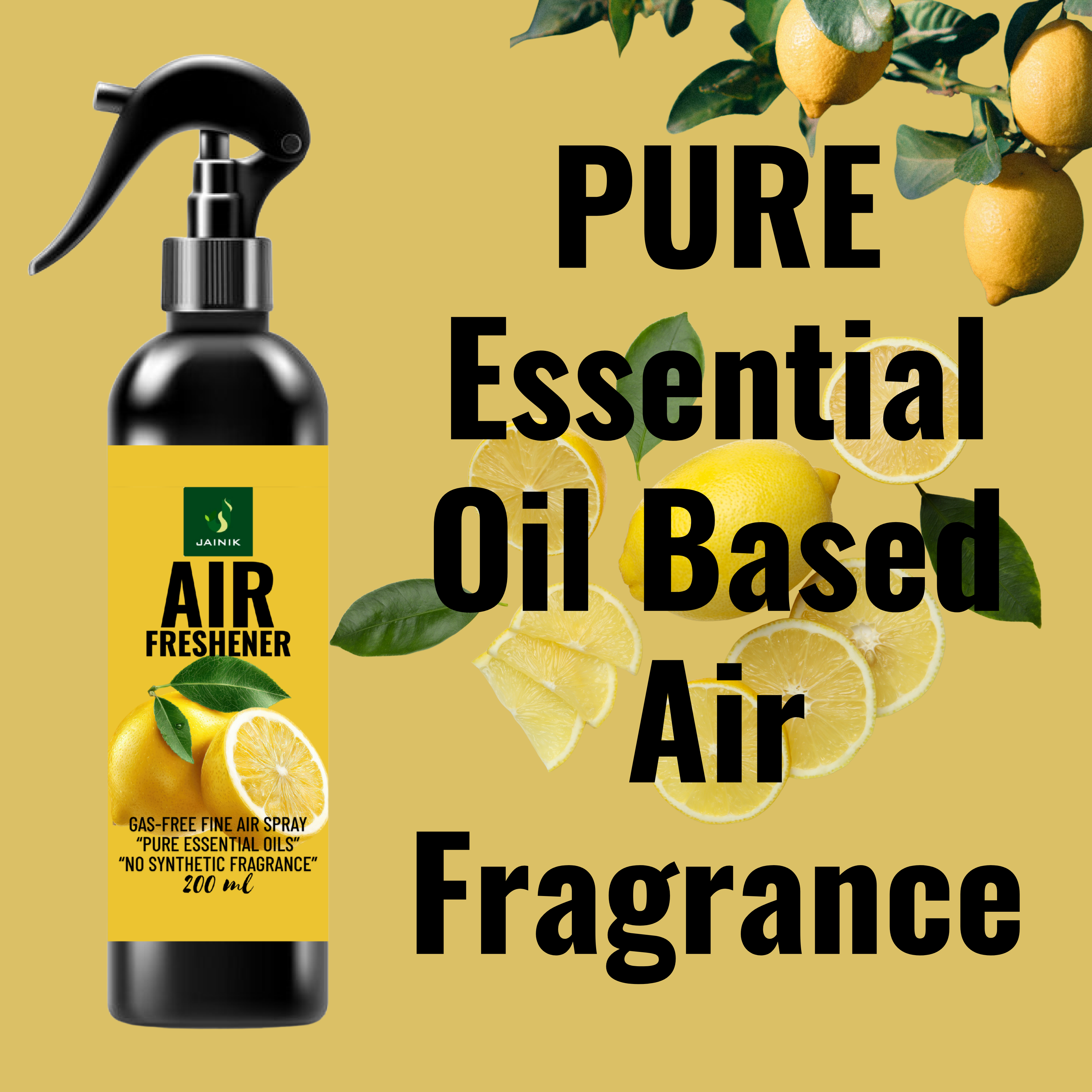 Orange & Lemon Air Freshener Spray