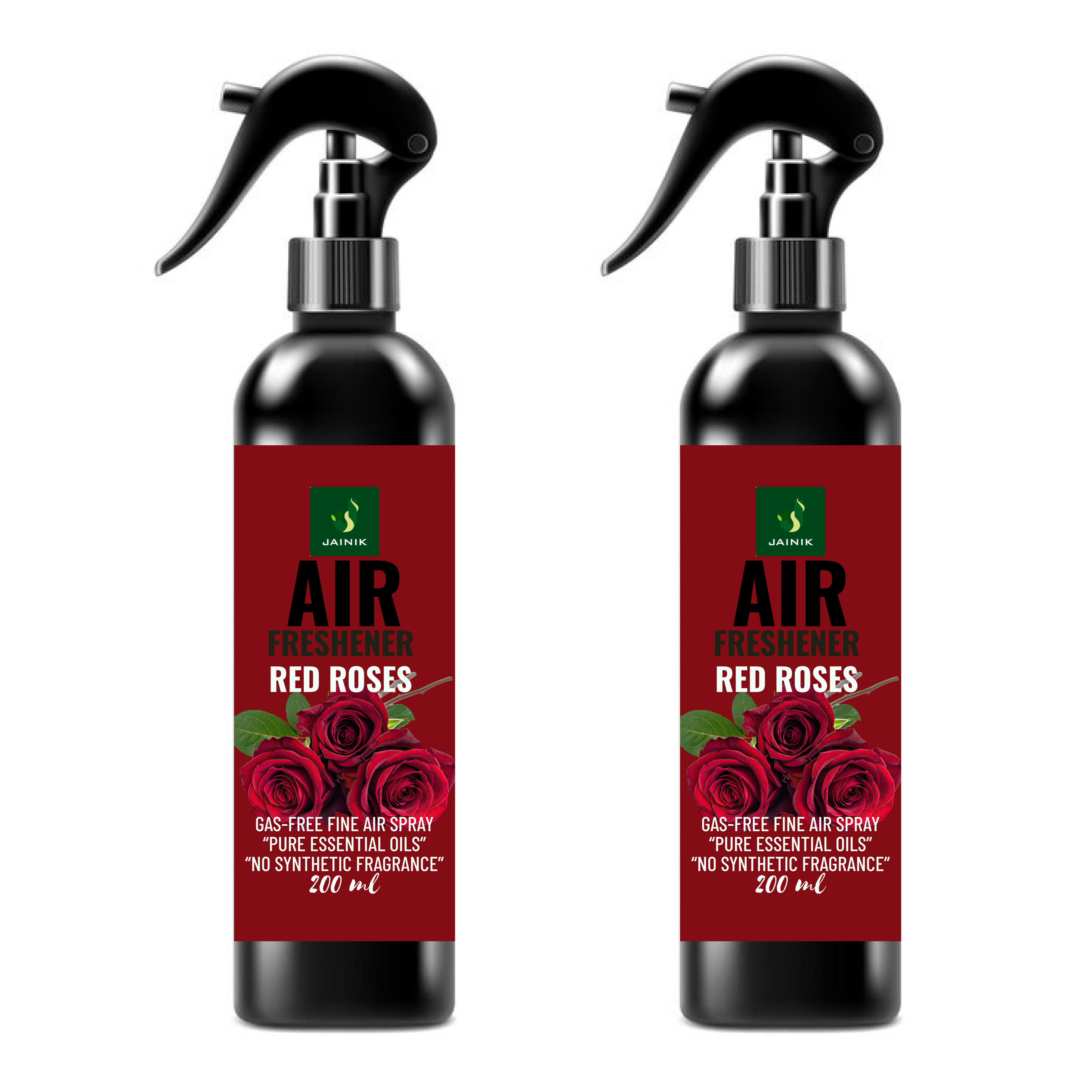 2 Red Roses Air Freshener