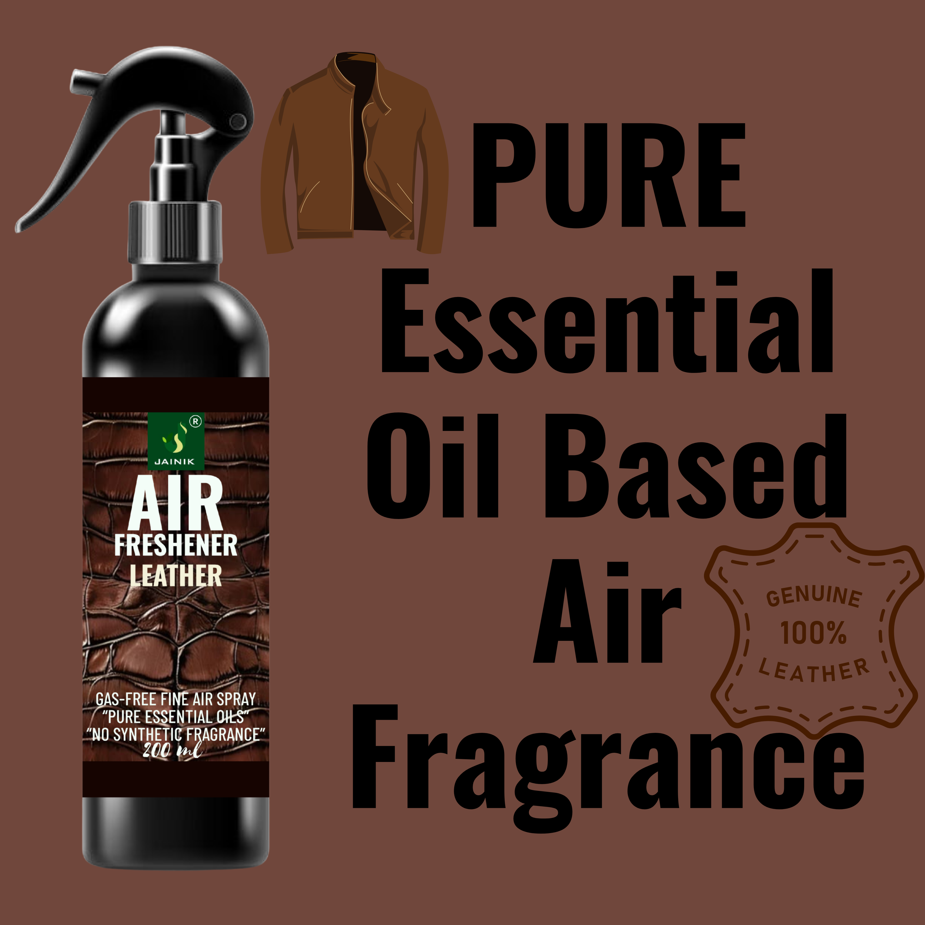 2 Leather Air Freshener Spray