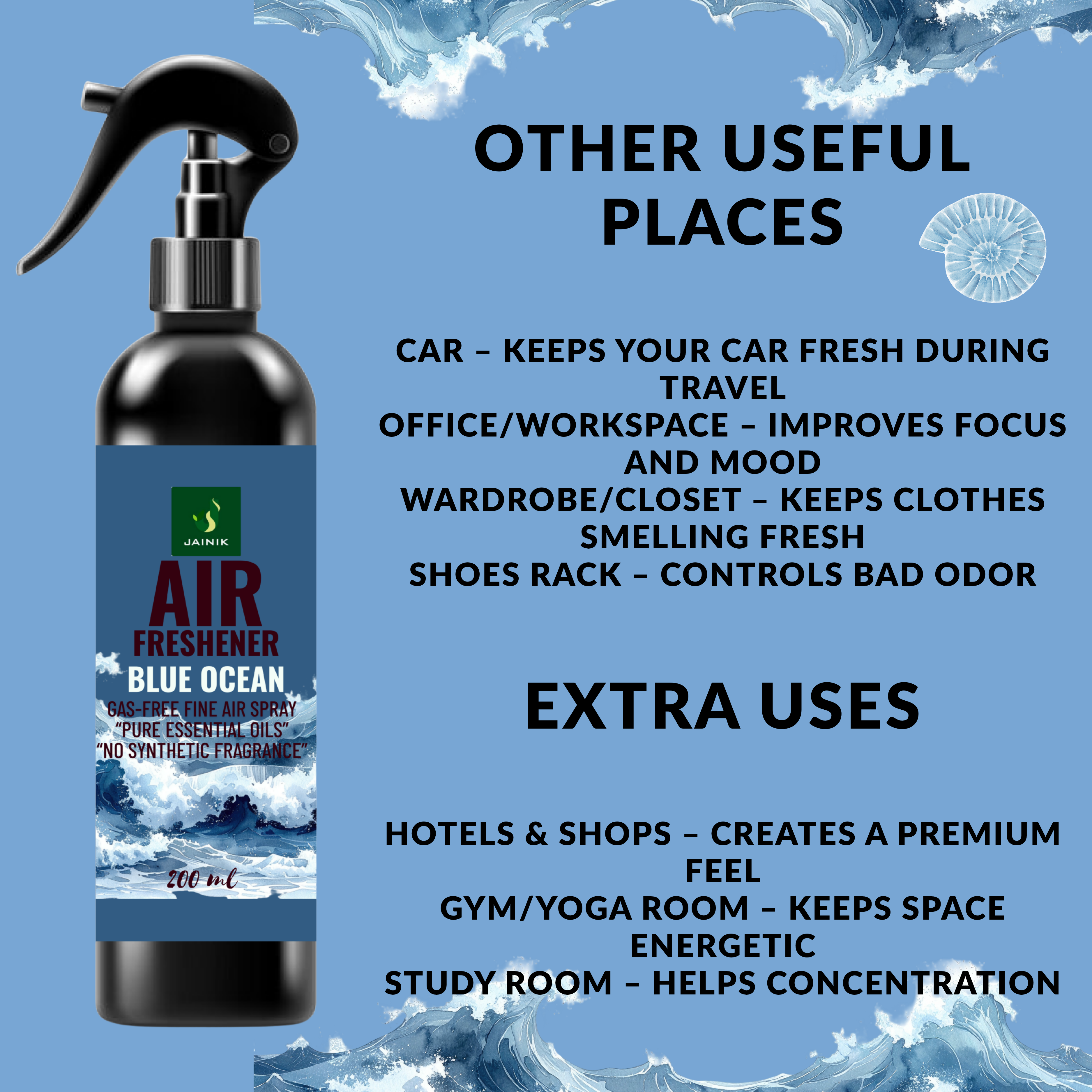 Blue Ocean Air Freshener