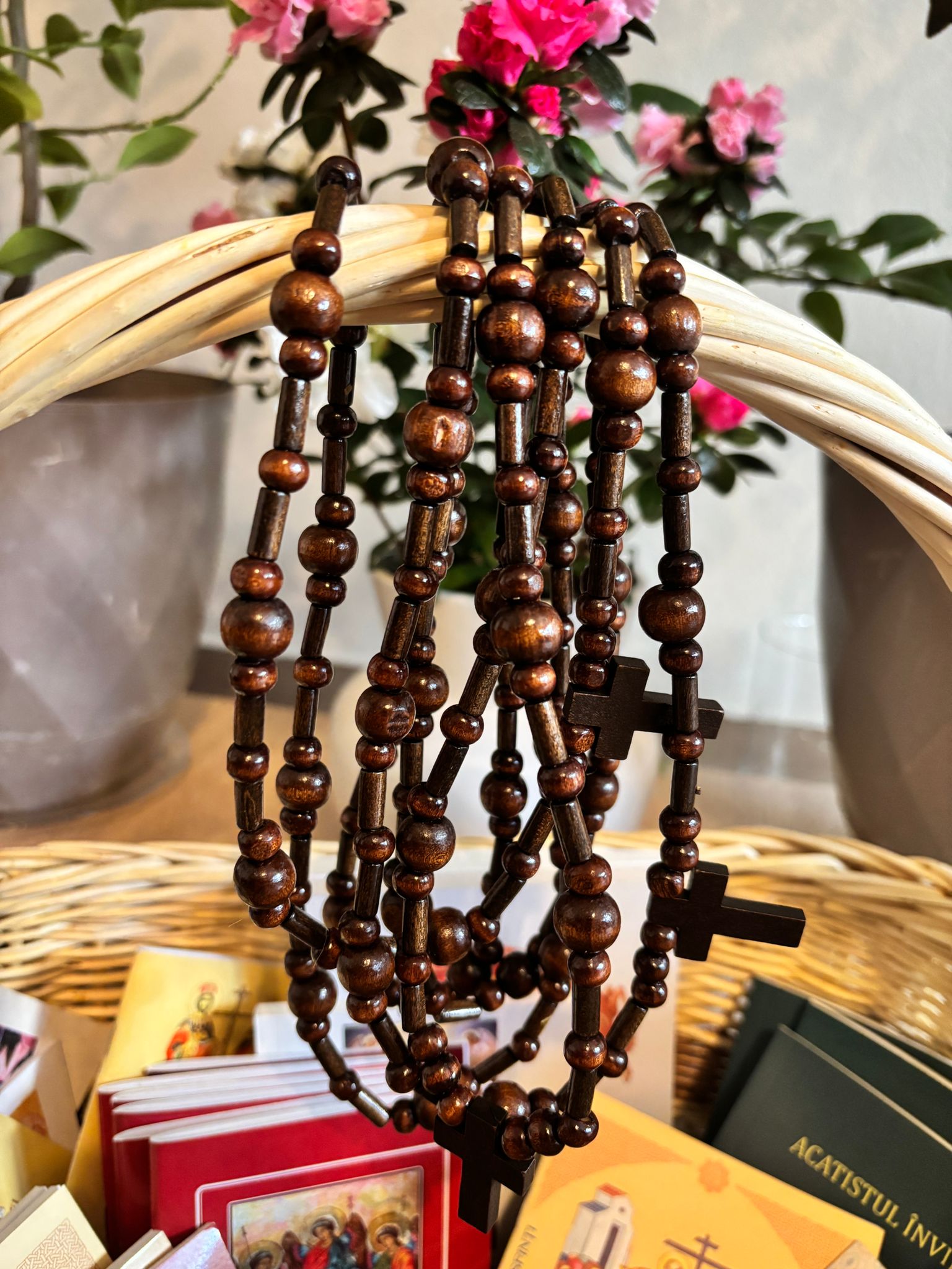 Colier de rugăciune din lemn – creație proprie