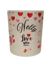 Tasse 'Love You' avec sac cadeau