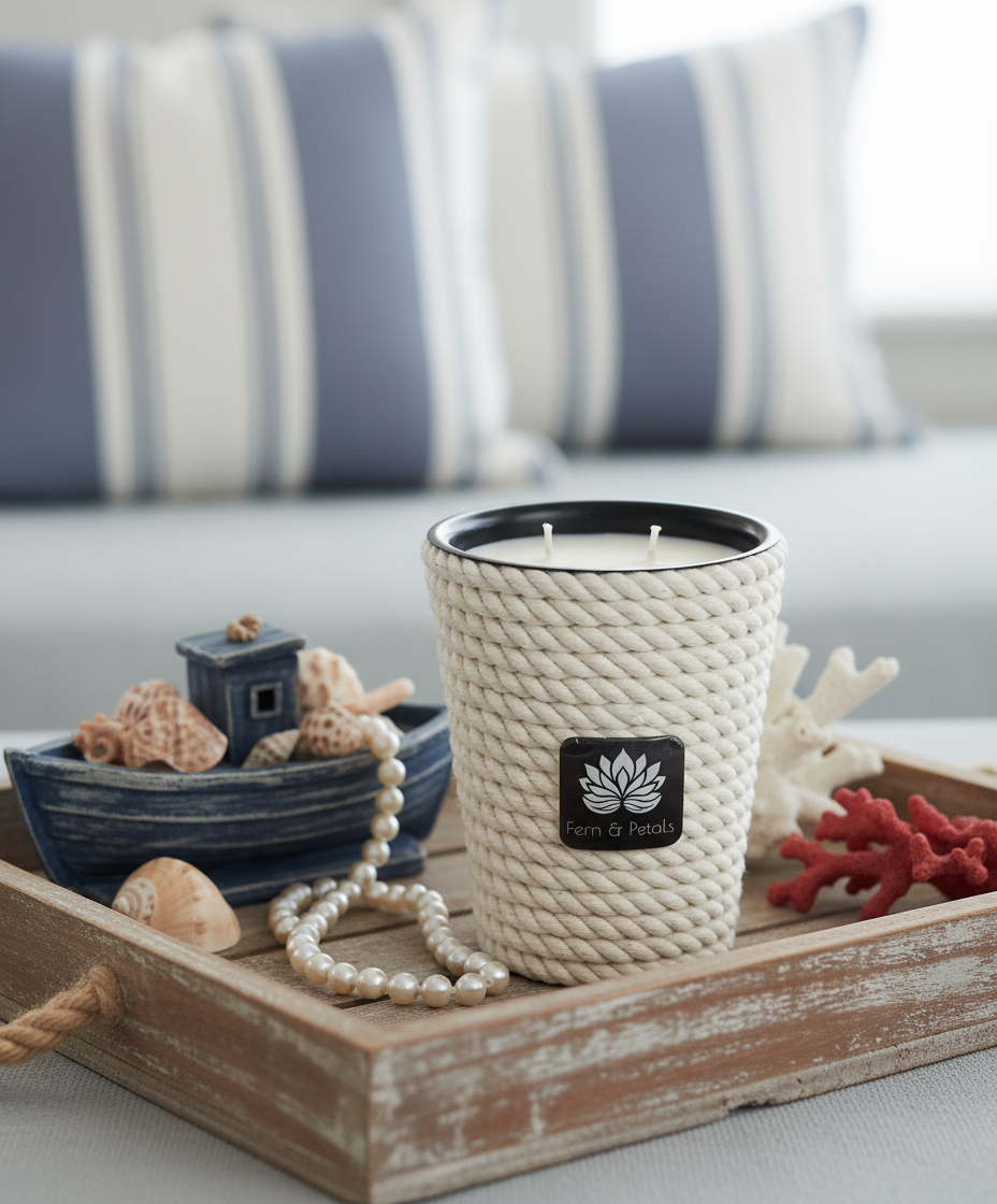 Nautical Rope Scented Candle